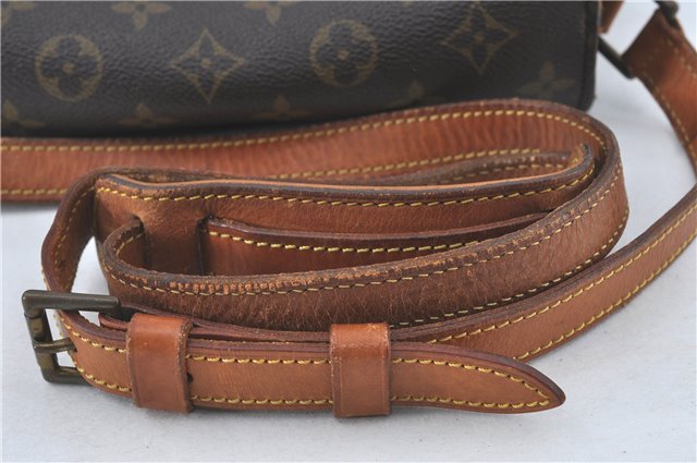 Auth Louis Vuitton Monogram Saint Cloud GM Shoulder Cross Bag M51242 LV J1815
