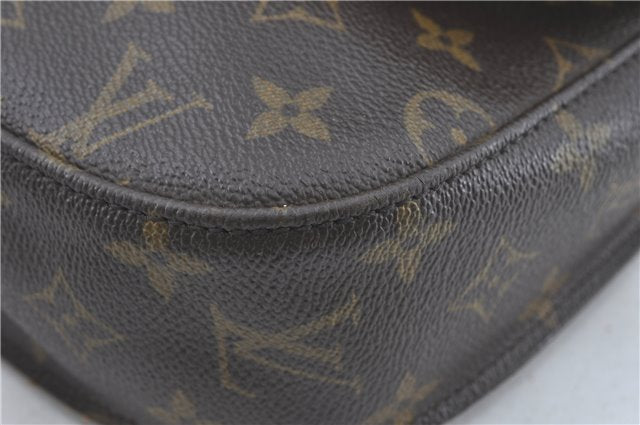 Auth Louis Vuitton Monogram Saint Cloud GM Shoulder Cross Bag M51242 LV J1815