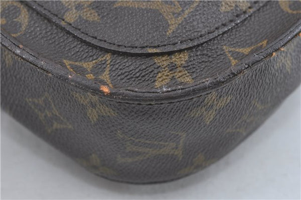 Auth Louis Vuitton Monogram Saint Cloud GM Shoulder Cross Bag M51242 LV J1815