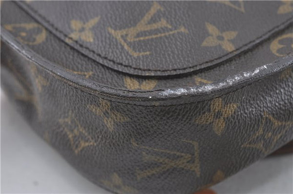 Auth Louis Vuitton Monogram Saint Cloud GM Shoulder Cross Bag M51242 LV J1815