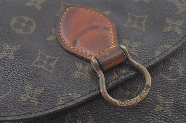 Auth Louis Vuitton Monogram Saint Cloud GM Shoulder Cross Bag M51242 LV J1815