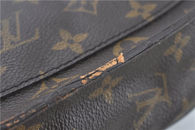 Auth Louis Vuitton Monogram Saint Cloud GM Shoulder Cross Bag M51242 LV J1815