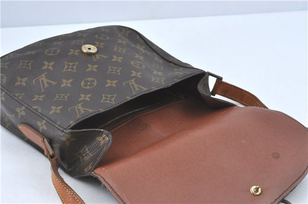 Auth Louis Vuitton Monogram Saint Cloud GM Shoulder Cross Bag M51242 LV J1815