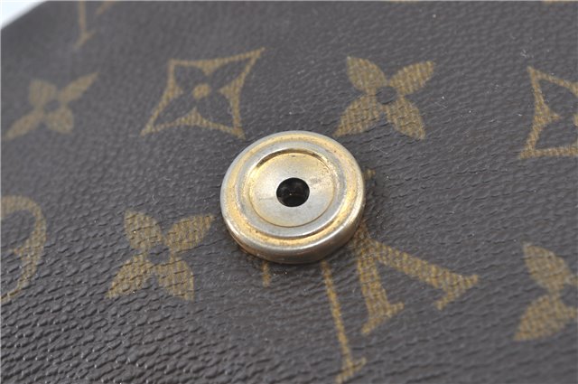 Auth Louis Vuitton Monogram Saint Cloud GM Shoulder Cross Bag M51242 LV J1815