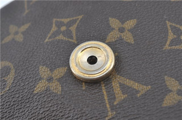 Auth Louis Vuitton Monogram Saint Cloud GM Shoulder Cross Bag M51242 LV J1815