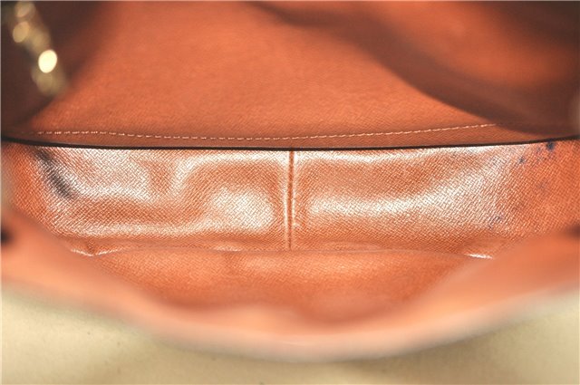 Auth Louis Vuitton Monogram Saint Cloud GM Shoulder Cross Bag M51242 LV J1815