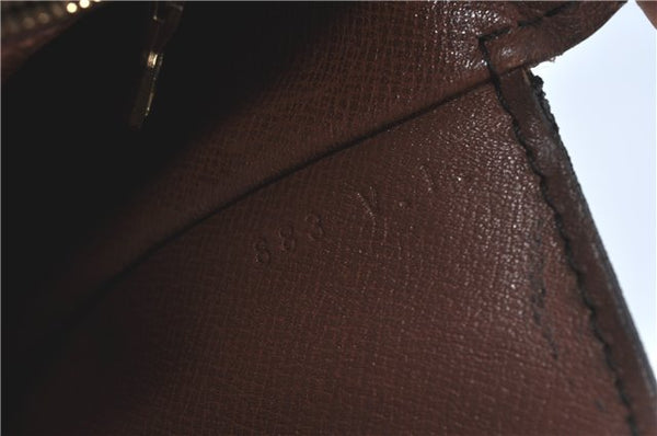 Auth Louis Vuitton Monogram Saint Cloud GM Shoulder Cross Bag M51242 LV J1815