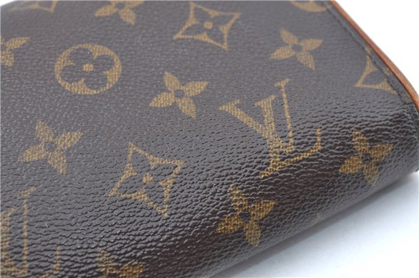 Authentic Louis Vuitton Monogram Pochette Twin GM Shoulder Bag M51852 LV J1818