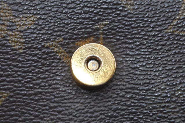 Authentic Louis Vuitton Monogram Pochette Twin GM Shoulder Bag M51852 LV J1818