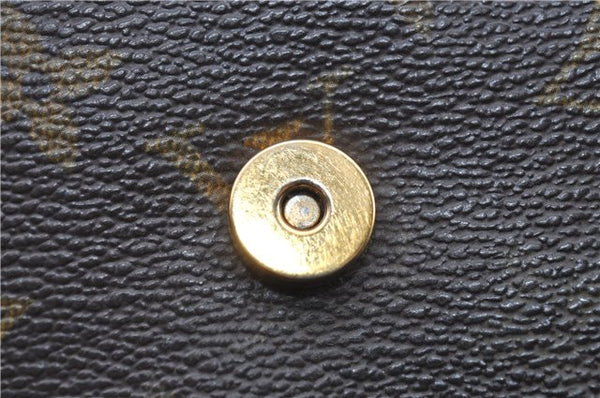 Authentic Louis Vuitton Monogram Pochette Twin GM Shoulder Bag M51852 LV J1818