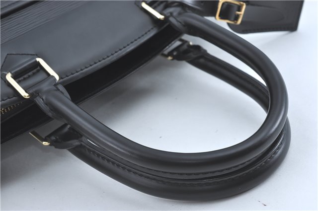Authentic Louis Vuitton Epi Riviera Hand Bag Black M48182 LV J1819
