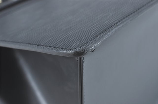 Authentic Louis Vuitton Epi Riviera Hand Bag Black M48182 LV J1819