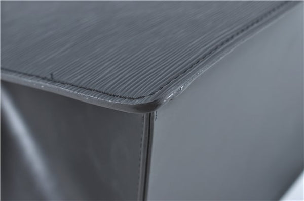 Authentic Louis Vuitton Epi Riviera Hand Bag Black M48182 LV J1819