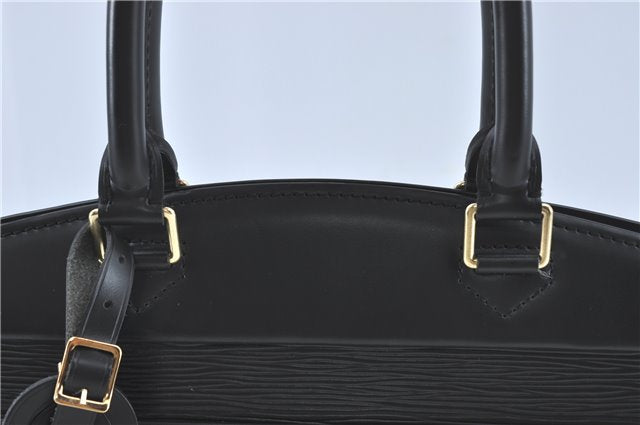 Authentic Louis Vuitton Epi Riviera Hand Bag Black M48182 LV J1819