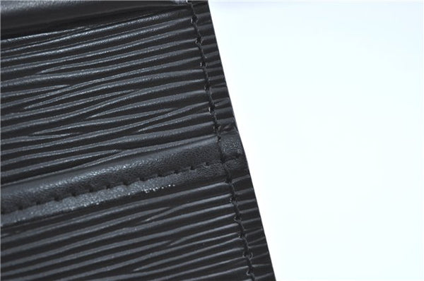 Authentic Louis Vuitton Epi Riviera Hand Bag Black M48182 LV J1819