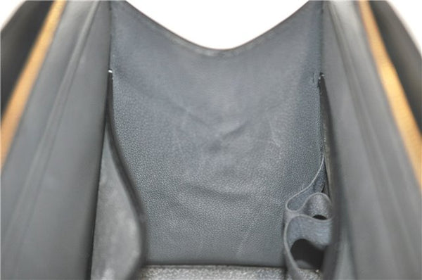 Authentic Louis Vuitton Epi Riviera Hand Bag Black M48182 LV J1819