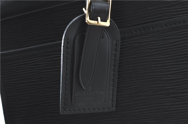 Authentic Louis Vuitton Epi Riviera Hand Bag Black M48182 LV J1819