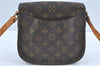 Auth Louis Vuitton Monogram Saint Cloud MM Shoulder Cross Bag M51243 LV J1820