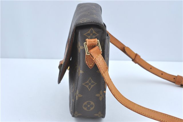 Auth Louis Vuitton Monogram Saint Cloud MM Shoulder Cross Bag M51243 LV J1820