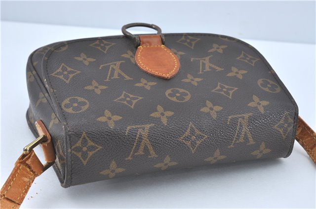 Auth Louis Vuitton Monogram Saint Cloud MM Shoulder Cross Bag M51243 LV J1820