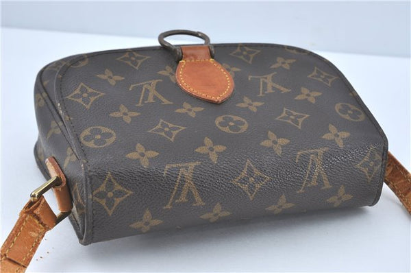 Auth Louis Vuitton Monogram Saint Cloud MM Shoulder Cross Bag M51243 LV J1820