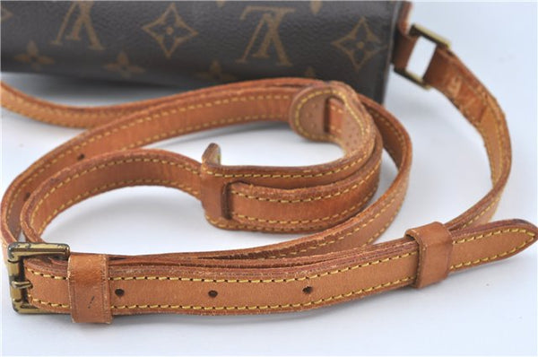 Auth Louis Vuitton Monogram Saint Cloud MM Shoulder Cross Bag M51243 LV J1820