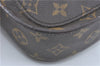 Auth Louis Vuitton Monogram Saint Cloud MM Shoulder Cross Bag M51243 LV J1820