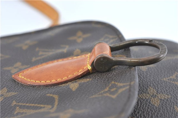 Auth Louis Vuitton Monogram Saint Cloud MM Shoulder Cross Bag M51243 LV J1820