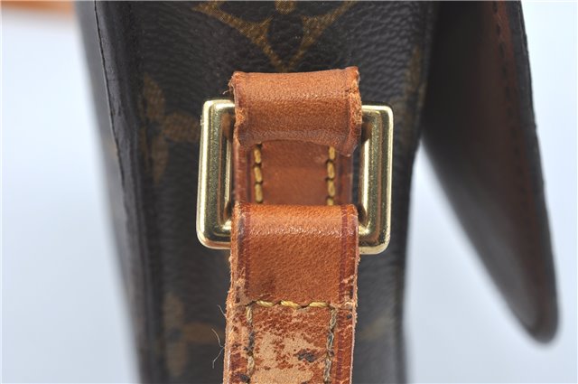 Auth Louis Vuitton Monogram Saint Cloud MM Shoulder Cross Bag M51243 LV J1820