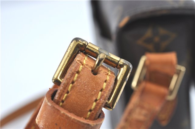 Auth Louis Vuitton Monogram Saint Cloud MM Shoulder Cross Bag M51243 LV J1820