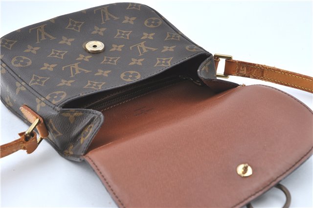 Auth Louis Vuitton Monogram Saint Cloud MM Shoulder Cross Bag M51243 LV J1820