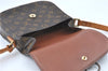 Auth Louis Vuitton Monogram Saint Cloud MM Shoulder Cross Bag M51243 LV J1820