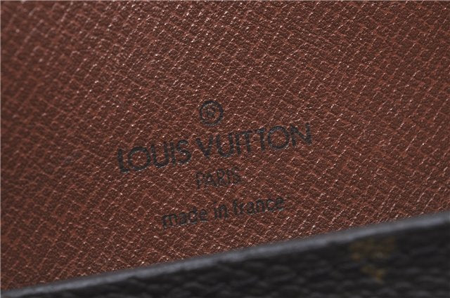 Auth Louis Vuitton Monogram Saint Cloud MM Shoulder Cross Bag M51243 LV J1820