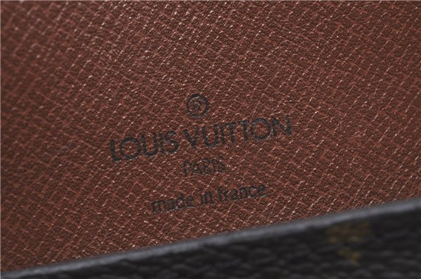 Auth Louis Vuitton Monogram Saint Cloud MM Shoulder Cross Bag M51243 LV J1820