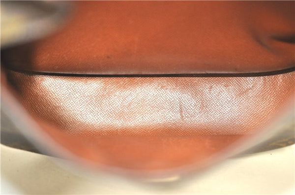 Auth Louis Vuitton Monogram Saint Cloud MM Shoulder Cross Bag M51243 LV J1820