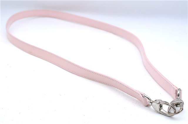 Authentic Christian Dior Cannage Nylon 2Way Shoulder Hand Bag Light Pink J1821