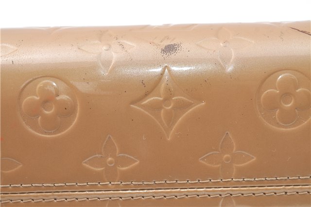 Authentic Louis Vuitton Vernis Roxbury Drive 2Way Hand Bag Beige M91372 LV J1822