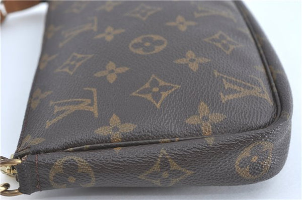 Authentic Louis Vuitton Monogram Pochette Accessoires Pouch M51980 LV J1823