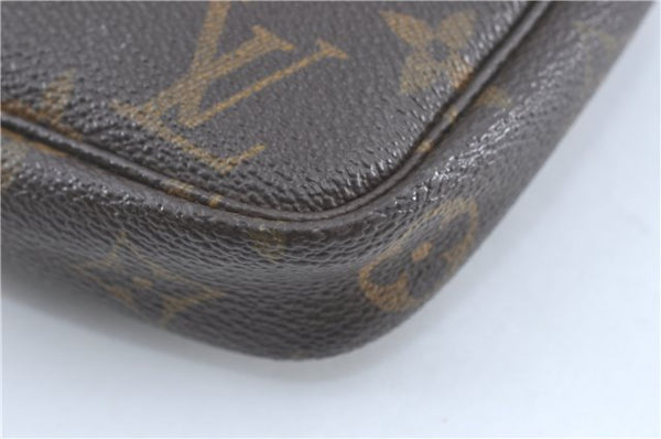 Authentic Louis Vuitton Monogram Pochette Accessoires Pouch M51980 LV J1823
