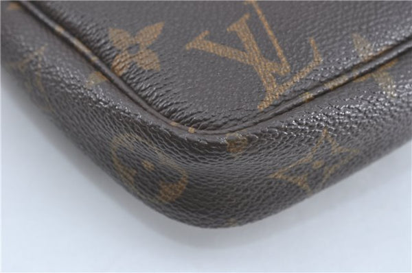 Authentic Louis Vuitton Monogram Pochette Accessoires Pouch M51980 LV J1823
