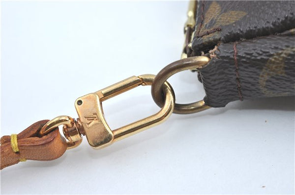 Authentic Louis Vuitton Monogram Pochette Accessoires Pouch M51980 LV J1823