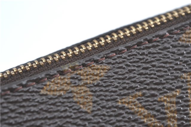 Authentic Louis Vuitton Monogram Pochette Accessoires Pouch M51980 LV J1823