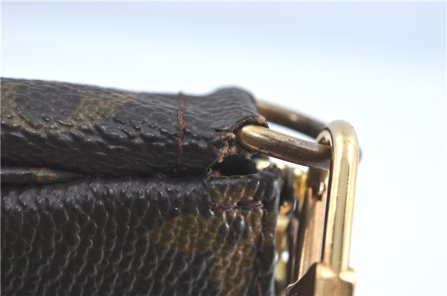 Authentic Louis Vuitton Monogram Pochette Accessoires Pouch M51980 LV J1823