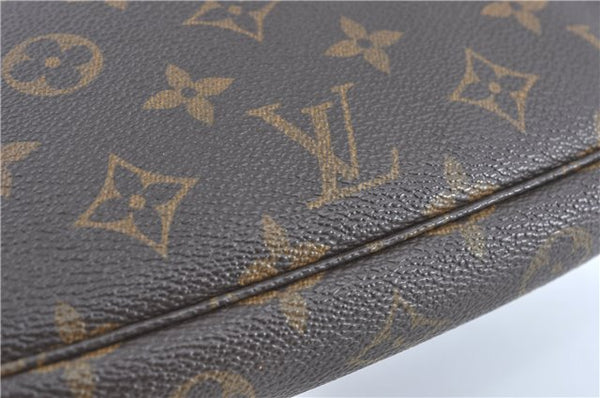 Authentic Louis Vuitton Monogram Pochette Accessoires Pouch M51980 LV J1823