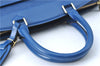 Authentic Louis Vuitton Epi Riviera Hand Bag Blue M48185 LV J1824