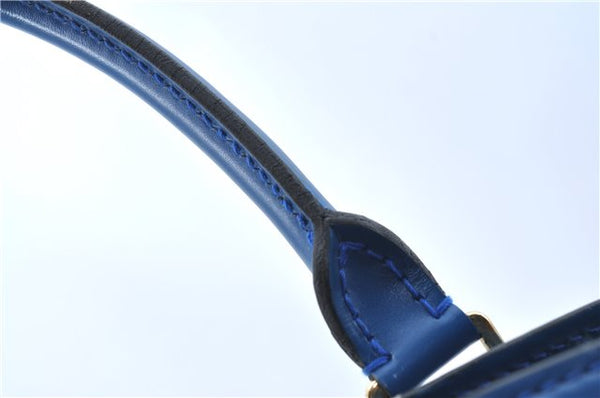 Authentic Louis Vuitton Epi Riviera Hand Bag Blue M48185 LV J1824