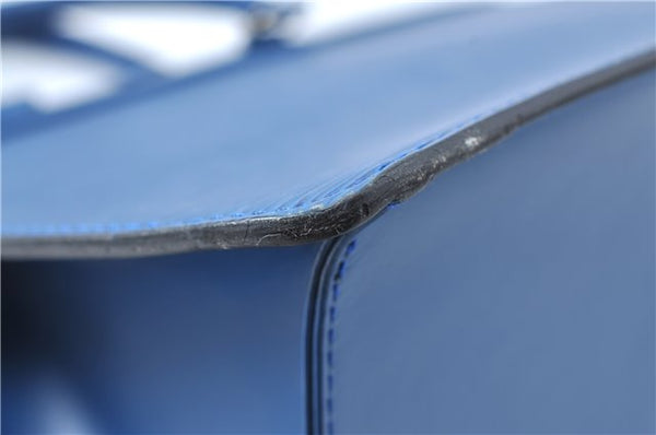 Authentic Louis Vuitton Epi Riviera Hand Bag Blue M48185 LV J1824