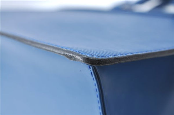 Authentic Louis Vuitton Epi Riviera Hand Bag Blue M48185 LV J1824