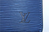 Authentic Louis Vuitton Epi Riviera Hand Bag Blue M48185 LV J1824