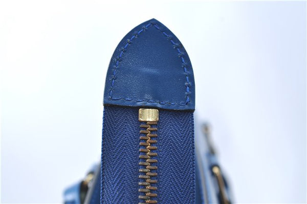 Authentic Louis Vuitton Epi Riviera Hand Bag Blue M48185 LV J1824